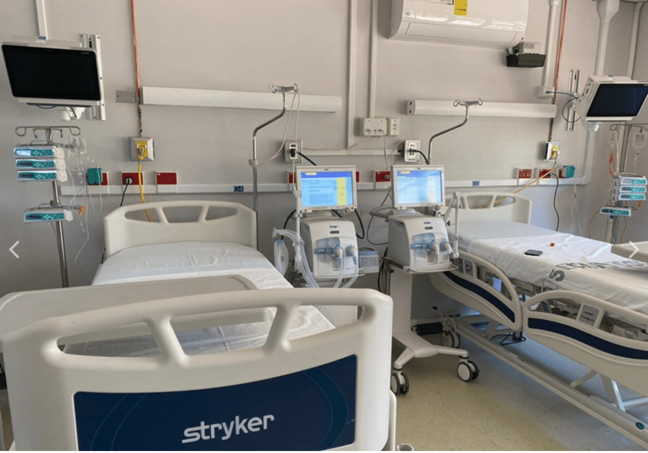 Camas UCI covid críticas al límite de capacidad