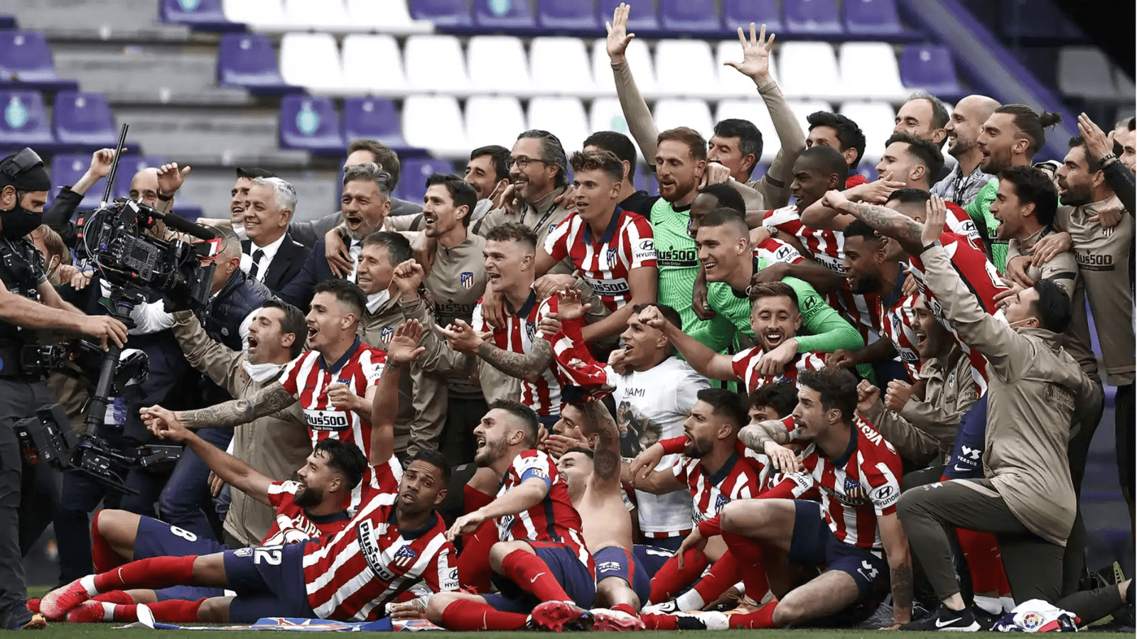 El Atlético de Madrid campeón de Liga