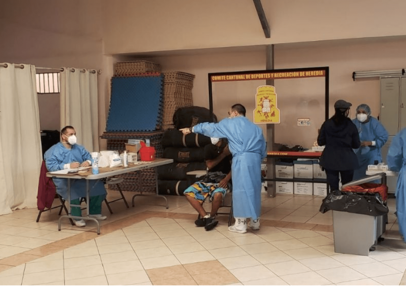 Área de salud Cubujuquí vacunó 130 personas en condición de calle