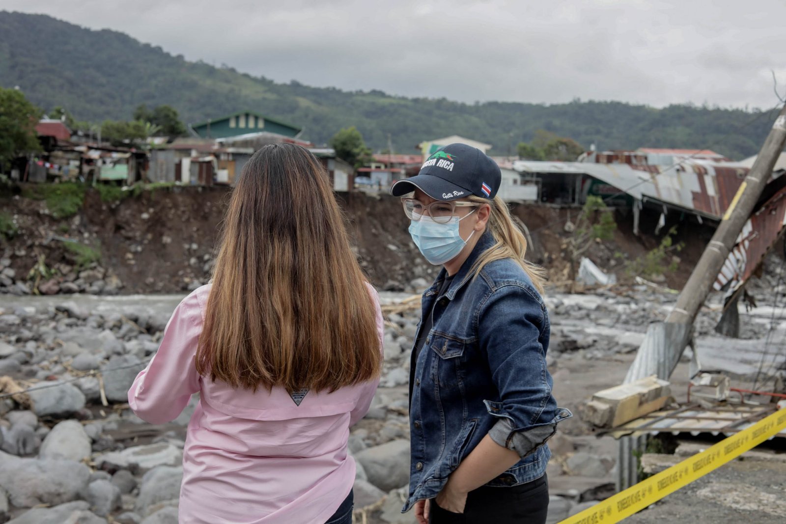 Inspeccionan zonas afectadas por inundaciones de Limón, Turrialba, Sarapiquí y Guatuso