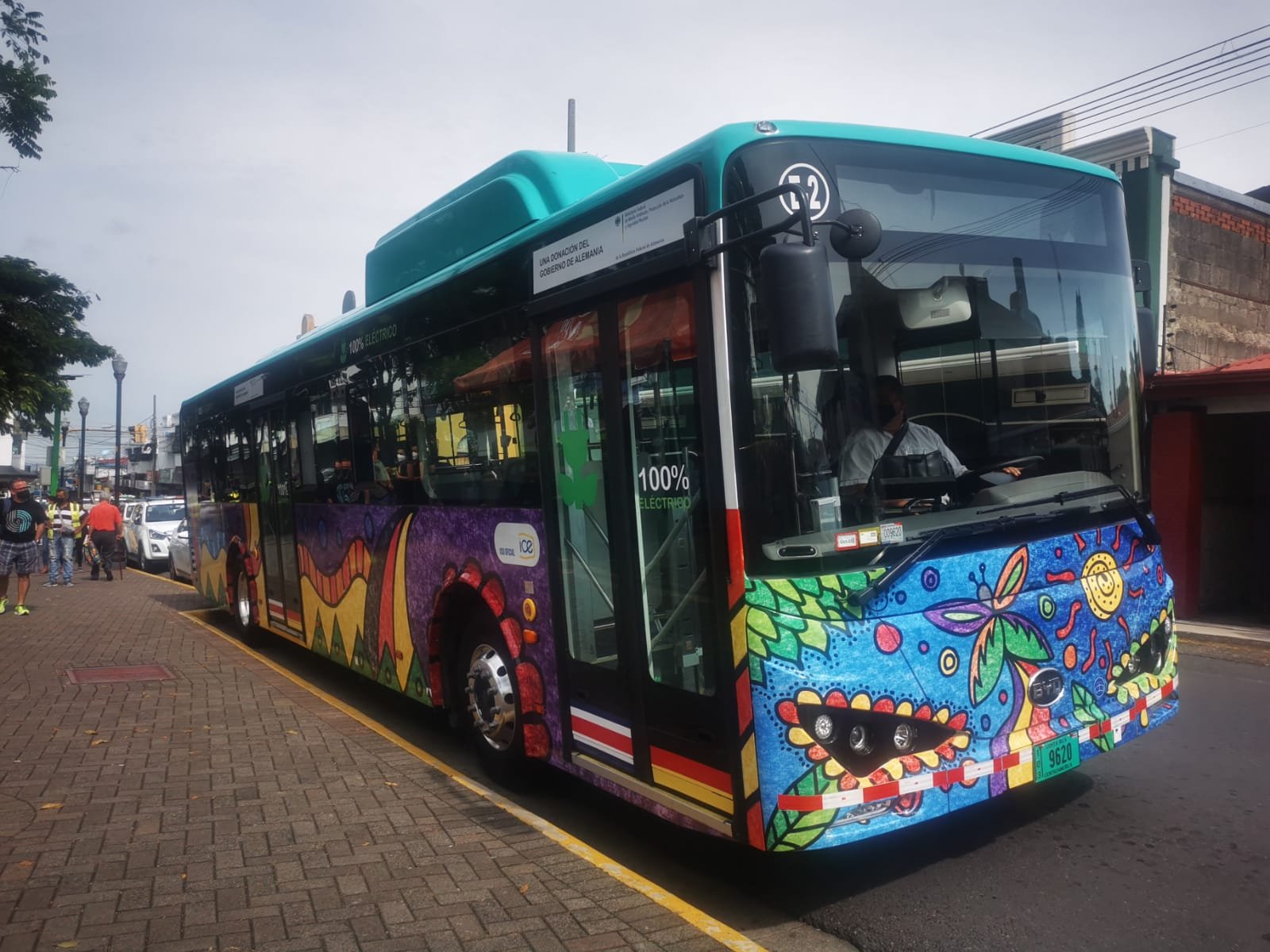 Inició operación de buses eléctricos en ruta San José- Alajuela