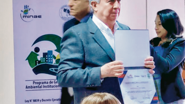 Municipalidad de Santo Domingo con galardón de Excelencia Ambiental
