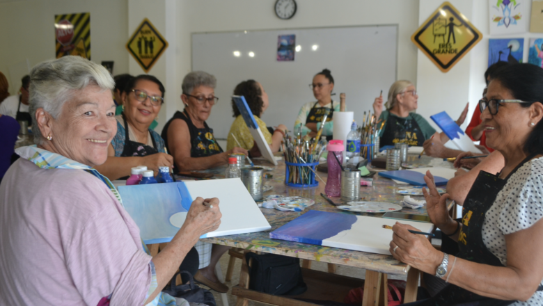 Escuela Zona de artistas en Tibás, un rinconcito para el arte