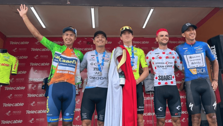 Luis Daniel Oses se coronó campeón de la Vuelta Costa Rica 2024