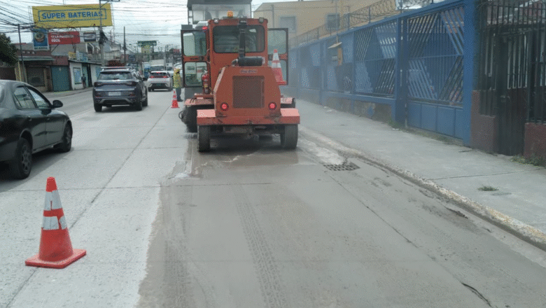 Esta semana comenzó cambio de losas de concreto dañadas en ruta 218 en Guadalupe