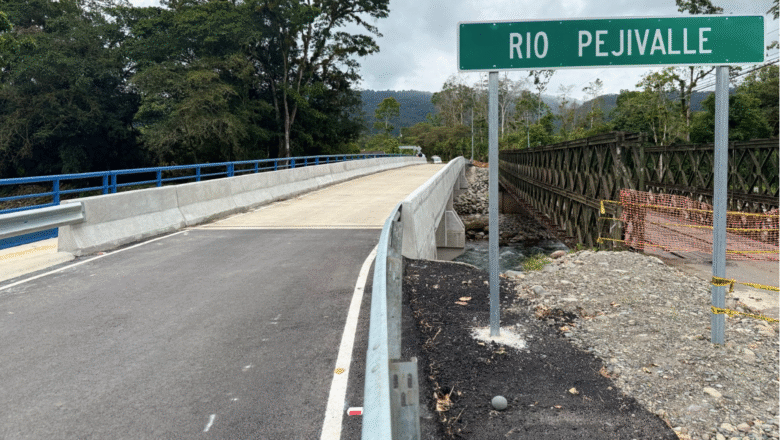 IFAM hace realidad los sueños en Jiménez con nuevo puente sobre el río Pejibaye