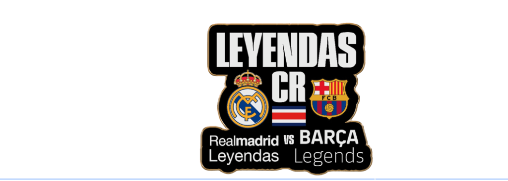 REAL MADRID LEYENDAS VS BARÇA LEGENDS: TODO LISTO PARA LEYENDAS COSTA RICA
