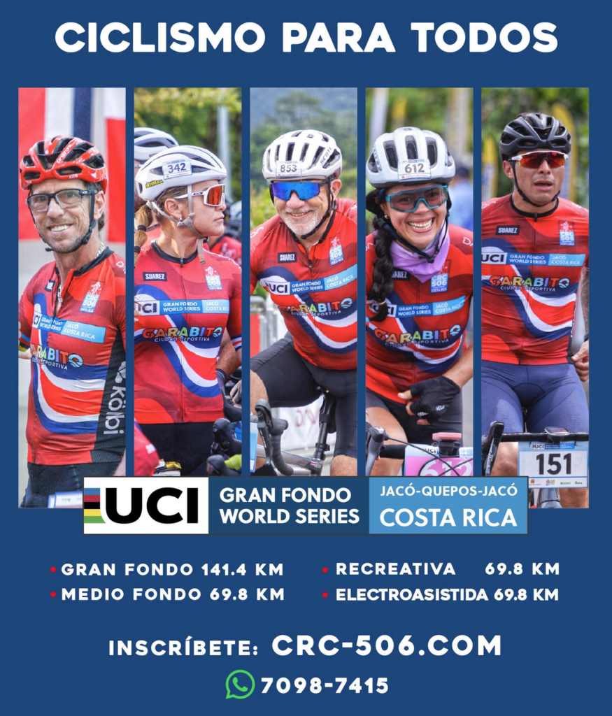 Inscripciones abiertas para el UCI CRC 506 Gran Fondo de Costa Rica 2026